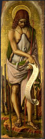 欧洲12-19世纪油画四_CRIVELLI, Carlo - Saint John the Baptist
